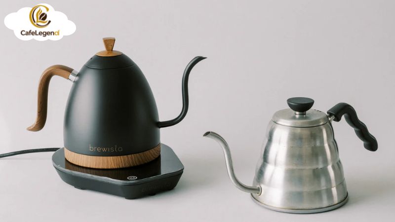 Gooseneck kettle ảnh hưởng sức khỏe: Sự thật và trải nghiệm
